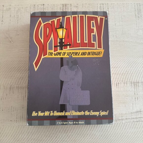 Vintage 1999 Spy Alley The Game of Suspense and Intrigue - Picture 1 of 13